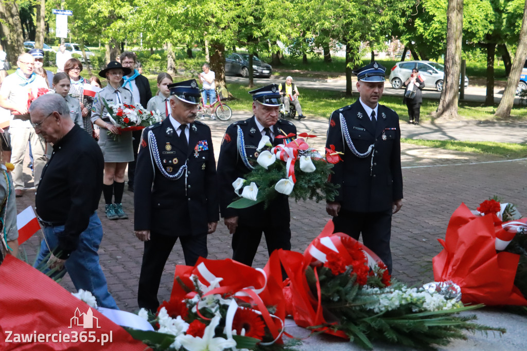 Fotorelacja: 234. Rocznica Uchwalenia Konstytucji - Obchody w Zawierciu.
