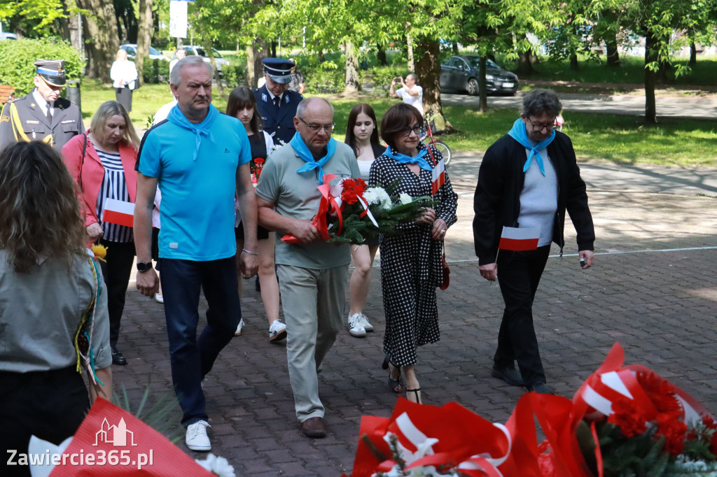 Fotorelacja: 234. Rocznica Uchwalenia Konstytucji - Obchody w Zawierciu.