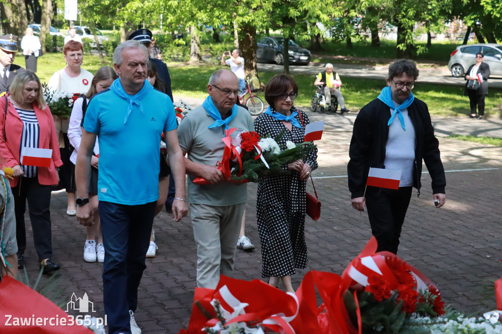 Fotorelacja: 234. Rocznica Uchwalenia Konstytucji - Obchody w Zawierciu.