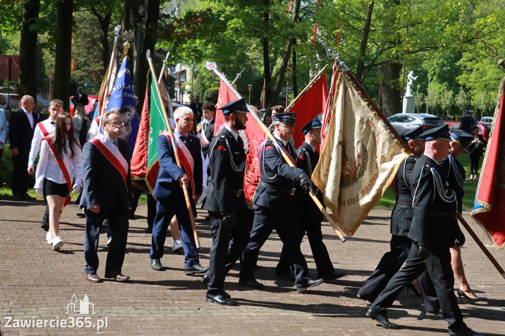 Fotorelacja: 234. Rocznica Uchwalenia Konstytucji - Obchody w Zawierciu.