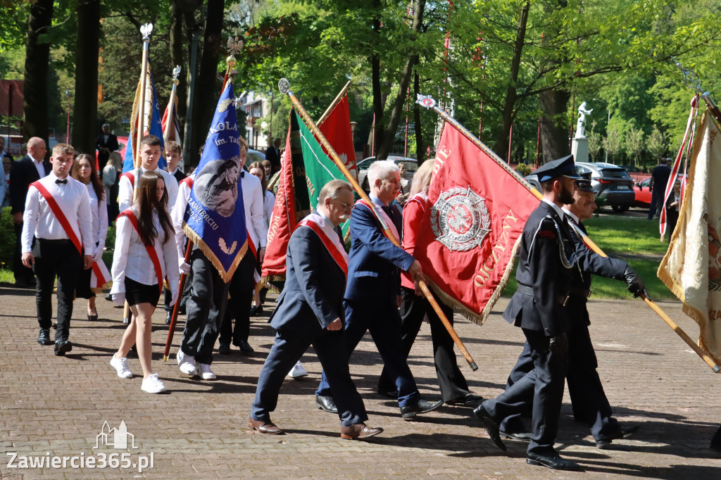 Fotorelacja: 234. Rocznica Uchwalenia Konstytucji - Obchody w Zawierciu.