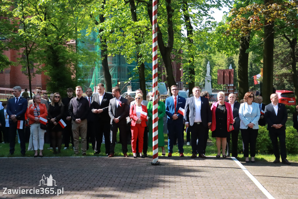 Fotorelacja: 234. Rocznica Uchwalenia Konstytucji - Obchody w Zawierciu.