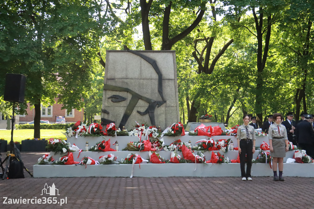 Fotorelacja: 234. Rocznica Uchwalenia Konstytucji - Obchody w Zawierciu.