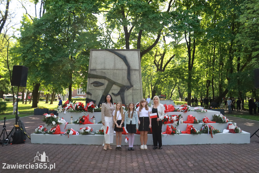 Fotorelacja: 234. Rocznica Uchwalenia Konstytucji - Obchody w Zawierciu.