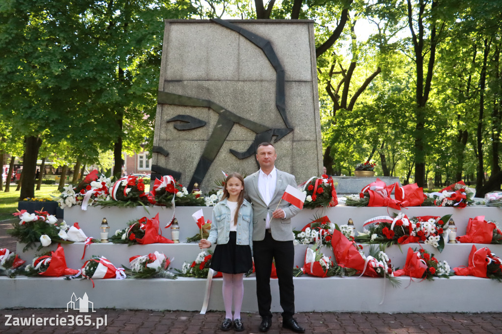 Fotorelacja: 234. Rocznica Uchwalenia Konstytucji - Obchody w Zawierciu.