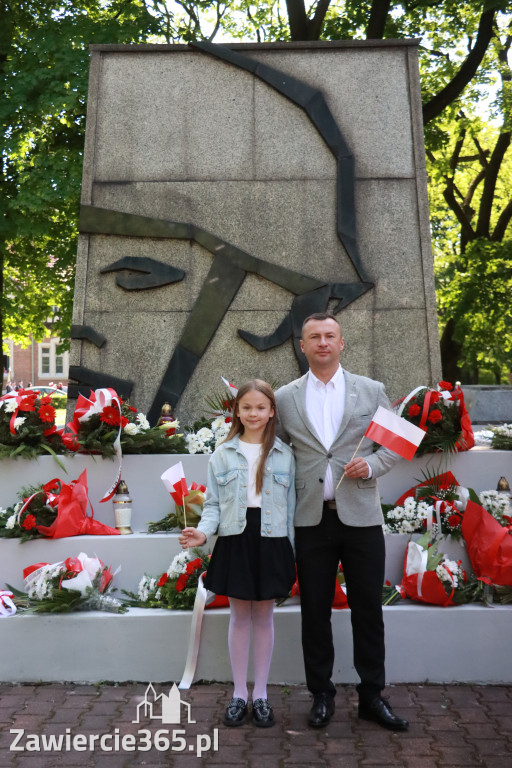 Fotorelacja: 234. Rocznica Uchwalenia Konstytucji - Obchody w Zawierciu.