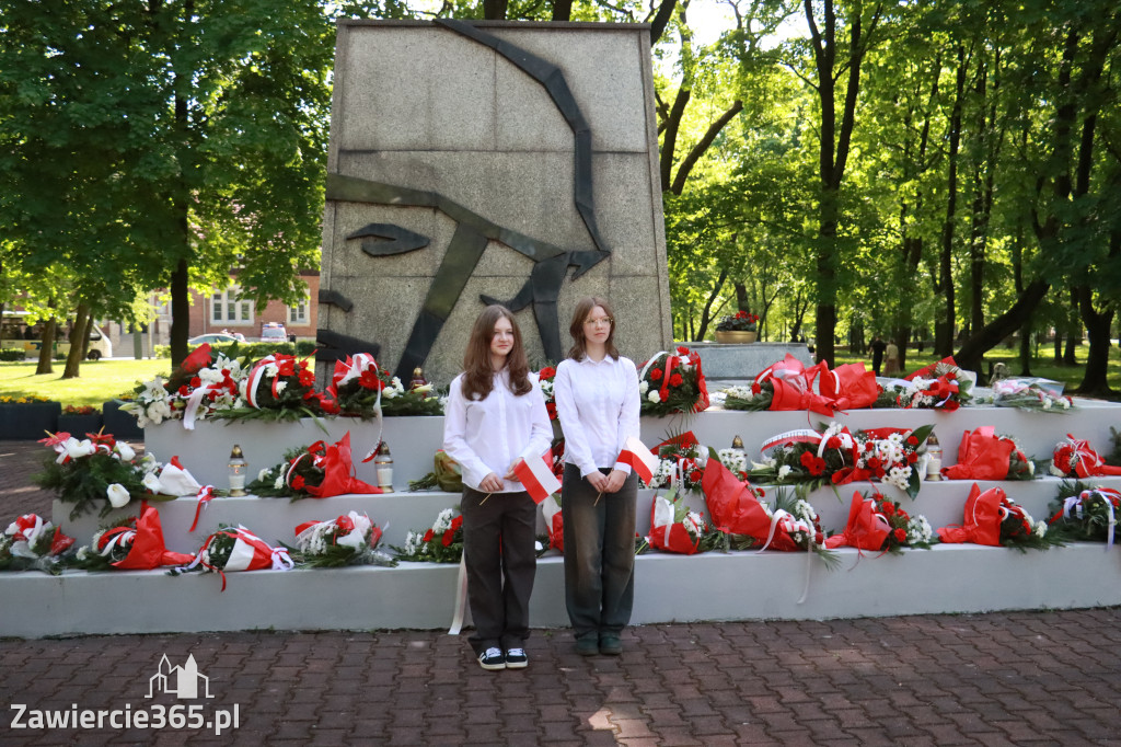 Fotorelacja: 234. Rocznica Uchwalenia Konstytucji - Obchody w Zawierciu.