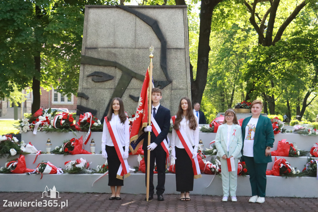 Fotorelacja: 234. Rocznica Uchwalenia Konstytucji - Obchody w Zawierciu.
