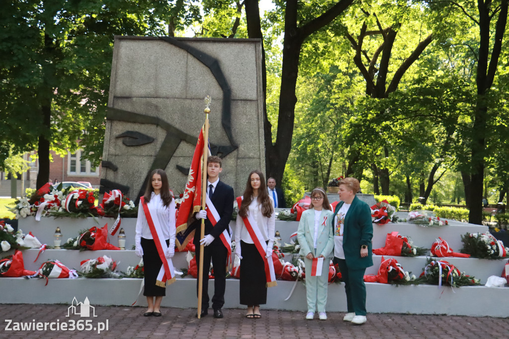 Fotorelacja: 234. Rocznica Uchwalenia Konstytucji - Obchody w Zawierciu.
