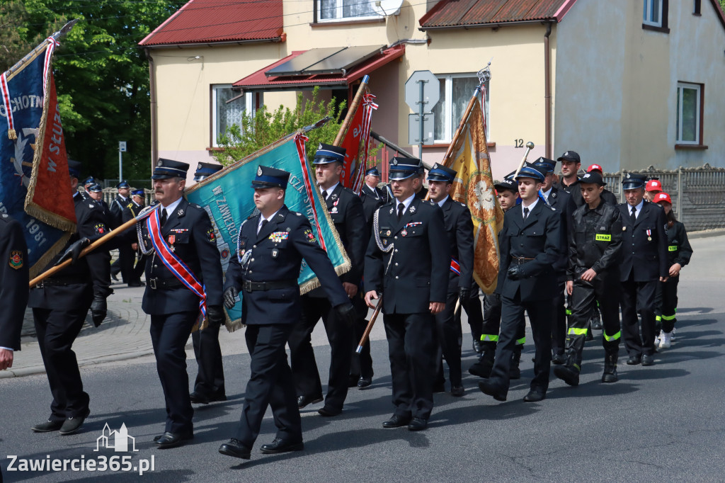 Fotorelacja I: 100-lecie OSP Zawiercie Skarżyce i Zawierciańska Pielgrzymka Strażacka