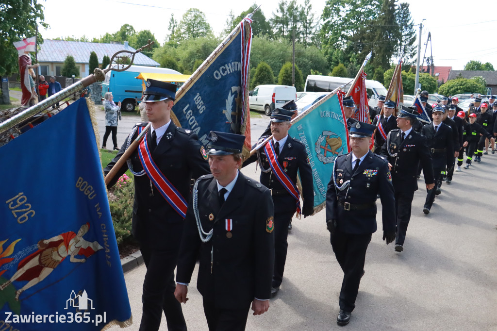Fotorelacja I: 100-lecie OSP Zawiercie Skarżyce i Zawierciańska Pielgrzymka Strażacka