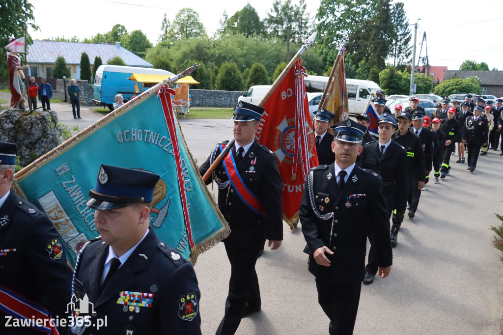 Fotorelacja I: 100-lecie OSP Zawiercie Skarżyce i Zawierciańska Pielgrzymka Strażacka