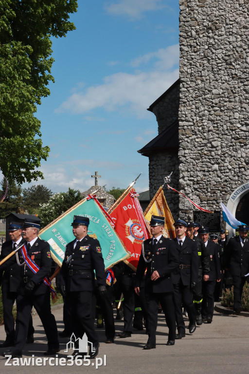 Fotorelacja I: 100-lecie OSP Zawiercie Skarżyce i Zawierciańska Pielgrzymka Strażacka