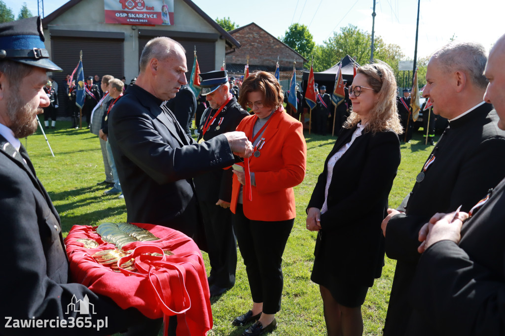 Fotorelacja II: 100-lecie OSP Zawiercie Skarżyce i Zawierciańska Pielgrzymka Strażacka