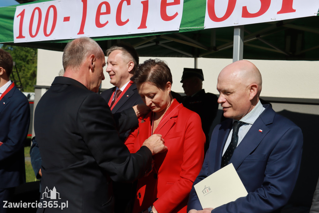 Fotorelacja II: 100-lecie OSP Zawiercie Skarżyce i Zawierciańska Pielgrzymka Strażacka