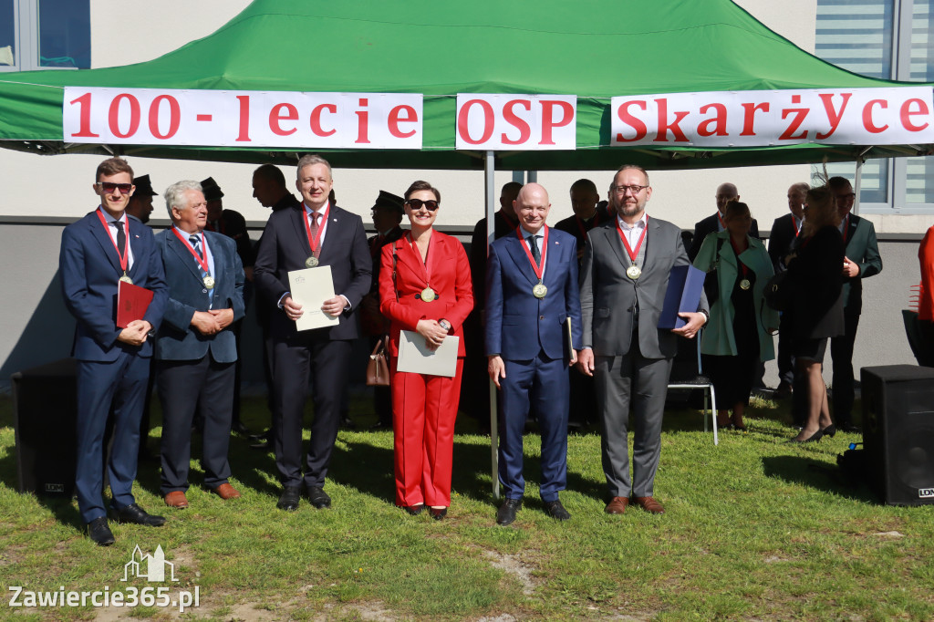 Fotorelacja II: 100-lecie OSP Zawiercie Skarżyce i Zawierciańska Pielgrzymka Strażacka