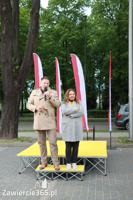 Fotorelacja: Spotkanie otwarte w Zawierciu z Szymonem Hołownia
