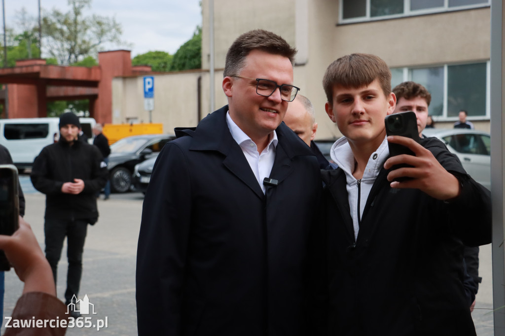 Fotorelacja: Spotkanie otwarte w Zawierciu z Szymonem Hołownia