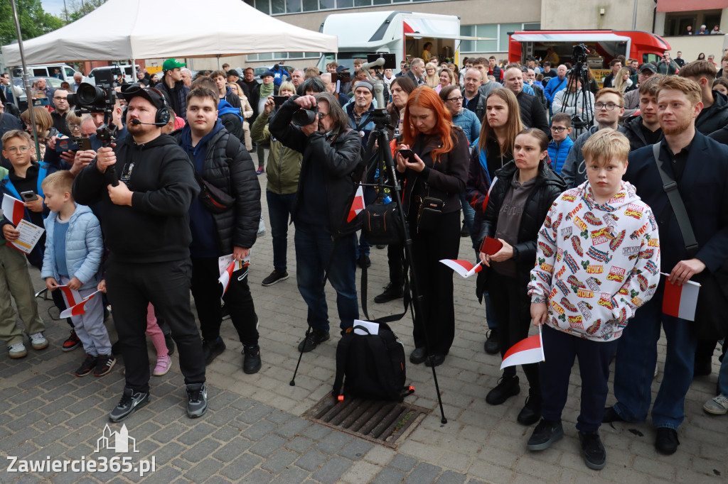 Fotorelacja: Spotkanie otwarte w Zawierciu z Szymonem Hołownia