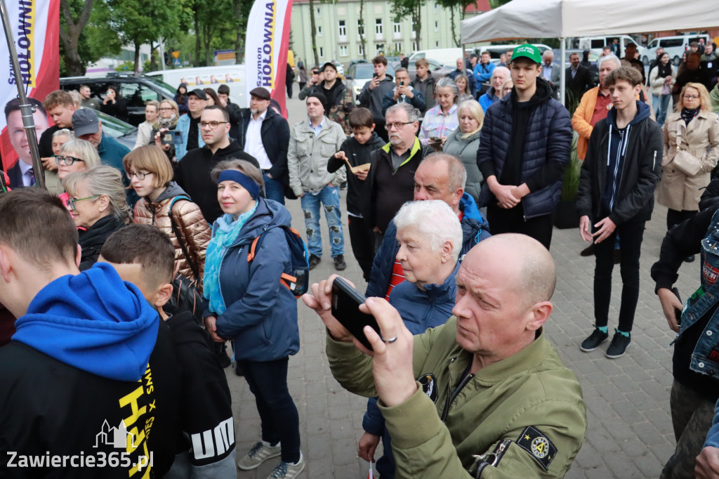 Fotorelacja: Spotkanie otwarte w Zawierciu z Szymonem Hołownia