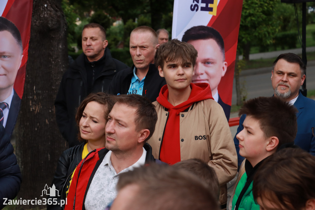 Fotorelacja: Spotkanie otwarte w Zawierciu z Szymonem Hołownia