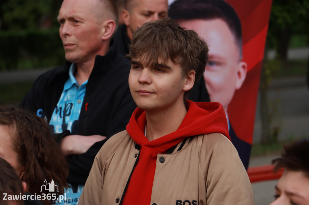 Fotorelacja: Spotkanie otwarte w Zawierciu z Szymonem Hołownia