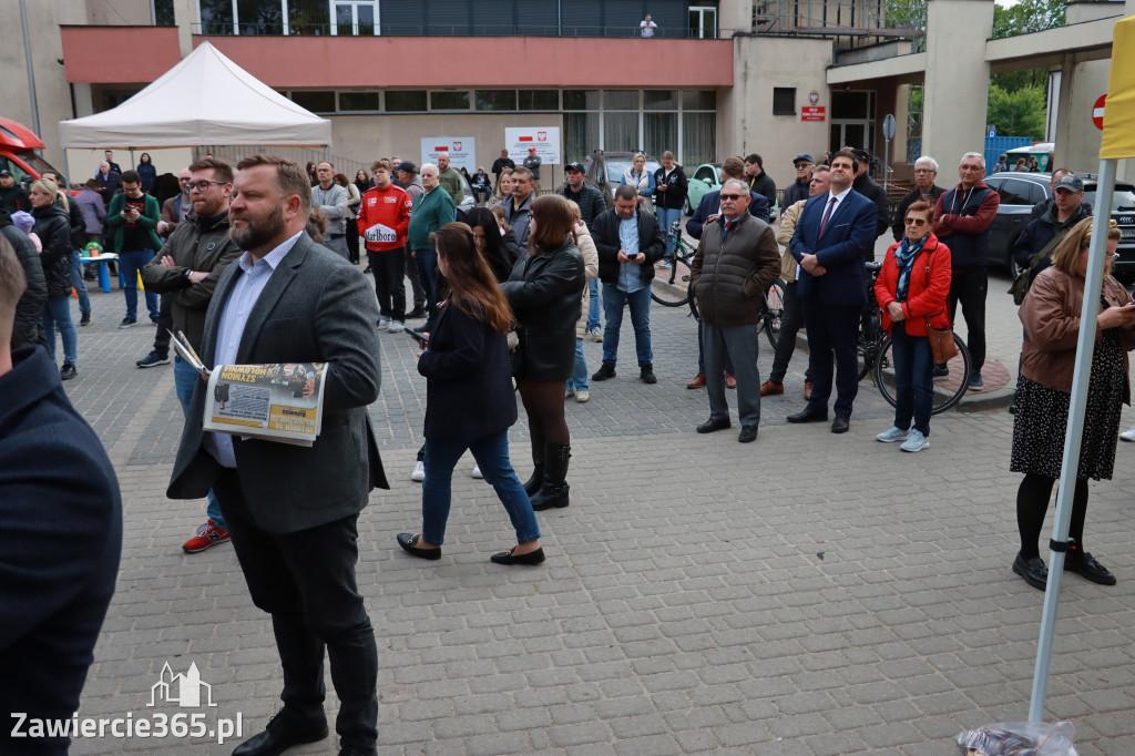 Fotorelacja: Spotkanie otwarte w Zawierciu z Szymonem Hołownia