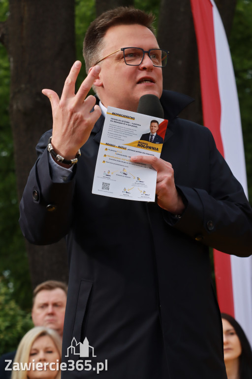 Fotorelacja: Spotkanie otwarte w Zawierciu z Szymonem Hołownia