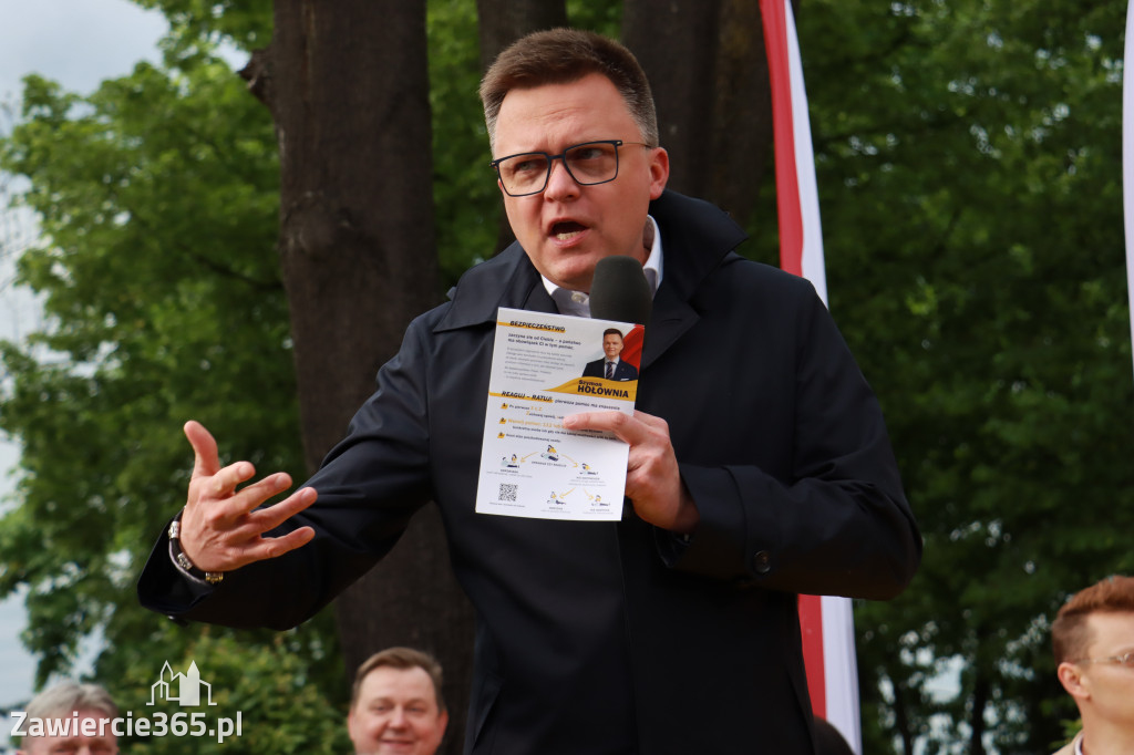 Fotorelacja: Spotkanie otwarte w Zawierciu z Szymonem Hołownia