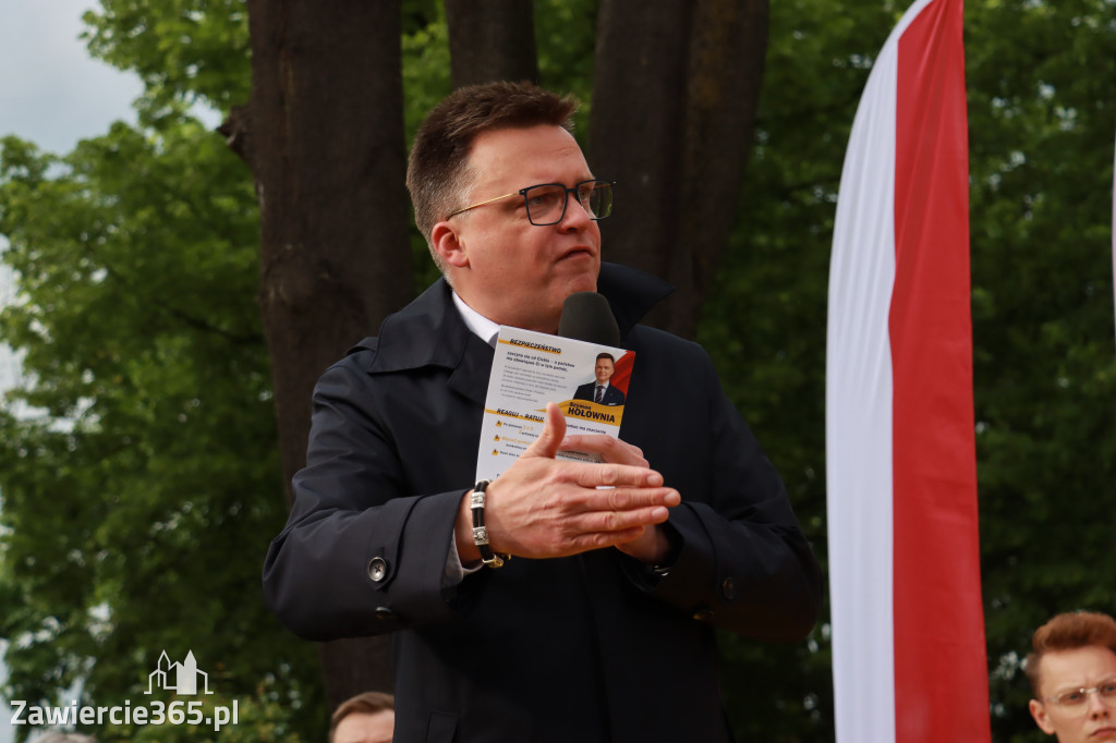 Fotorelacja: Spotkanie otwarte w Zawierciu z Szymonem Hołownia