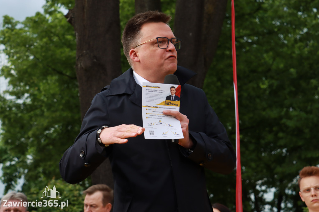 Fotorelacja: Spotkanie otwarte w Zawierciu z Szymonem Hołownia