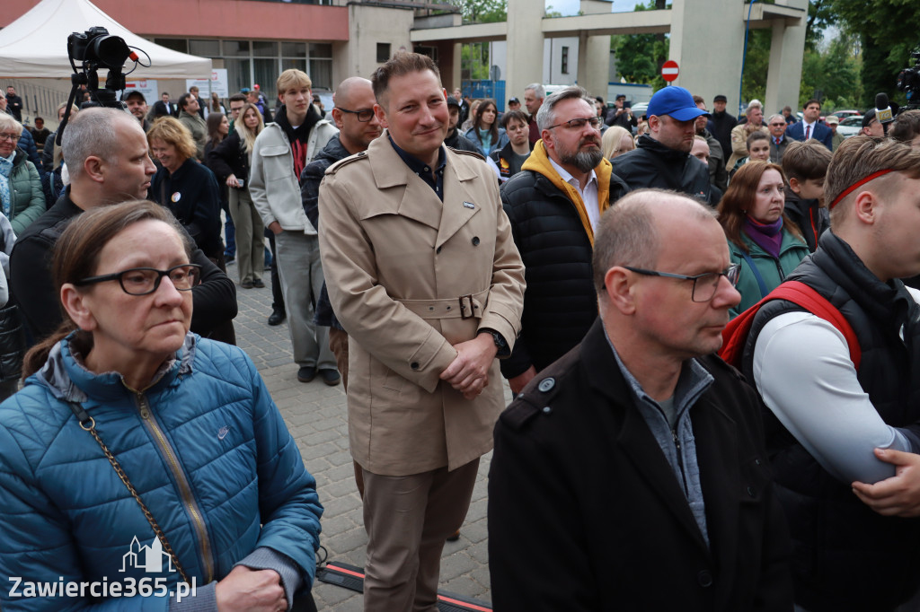Fotorelacja: Spotkanie otwarte w Zawierciu z Szymonem Hołownia