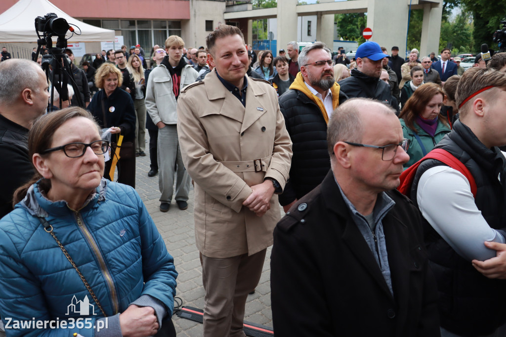 Fotorelacja: Spotkanie otwarte w Zawierciu z Szymonem Hołownia