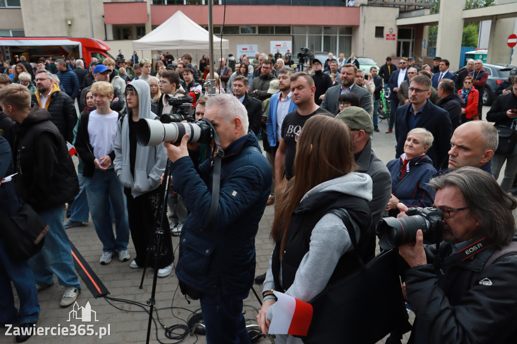 Fotorelacja: Spotkanie otwarte w Zawierciu z Szymonem Hołownia