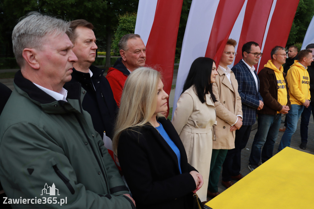 Fotorelacja: Spotkanie otwarte w Zawierciu z Szymonem Hołownia
