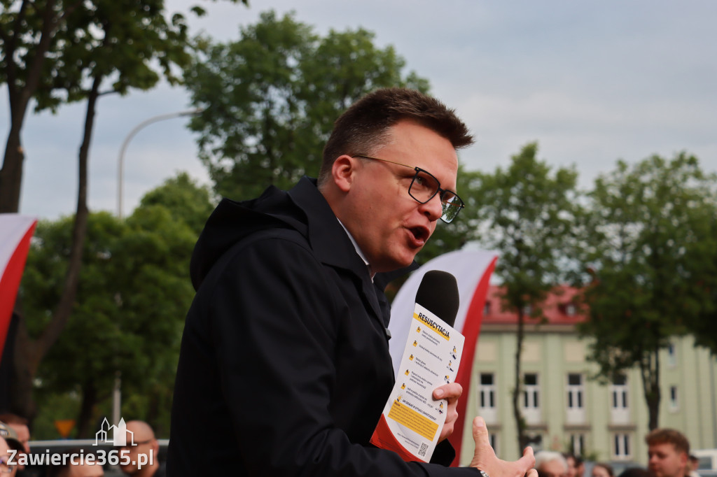 Fotorelacja: Spotkanie otwarte w Zawierciu z Szymonem Hołownia