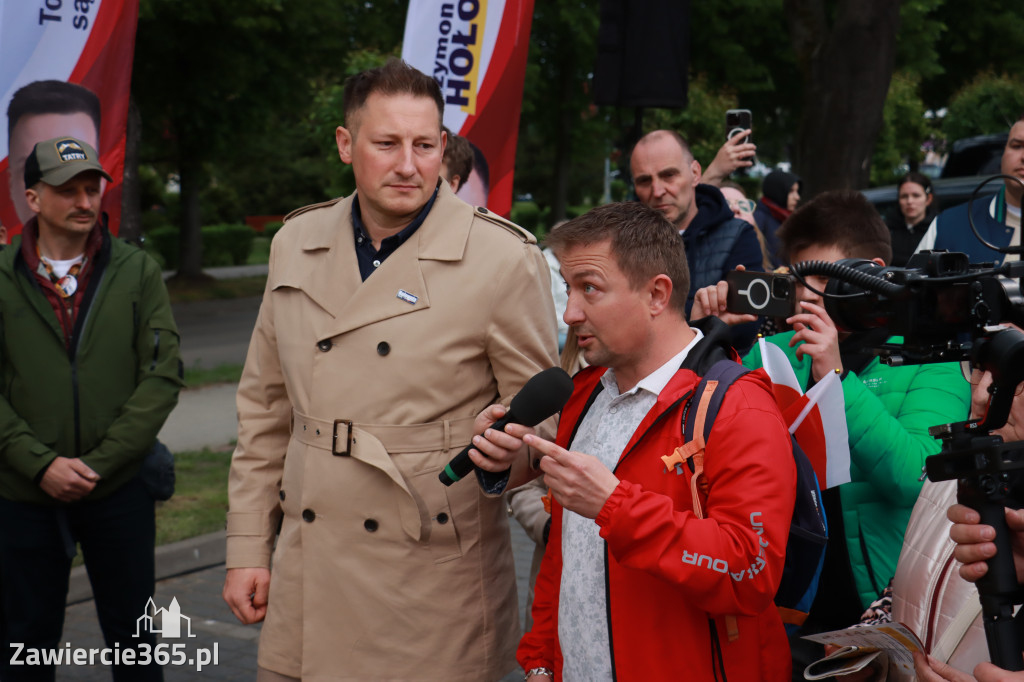 Fotorelacja: Spotkanie otwarte w Zawierciu z Szymonem Hołownia