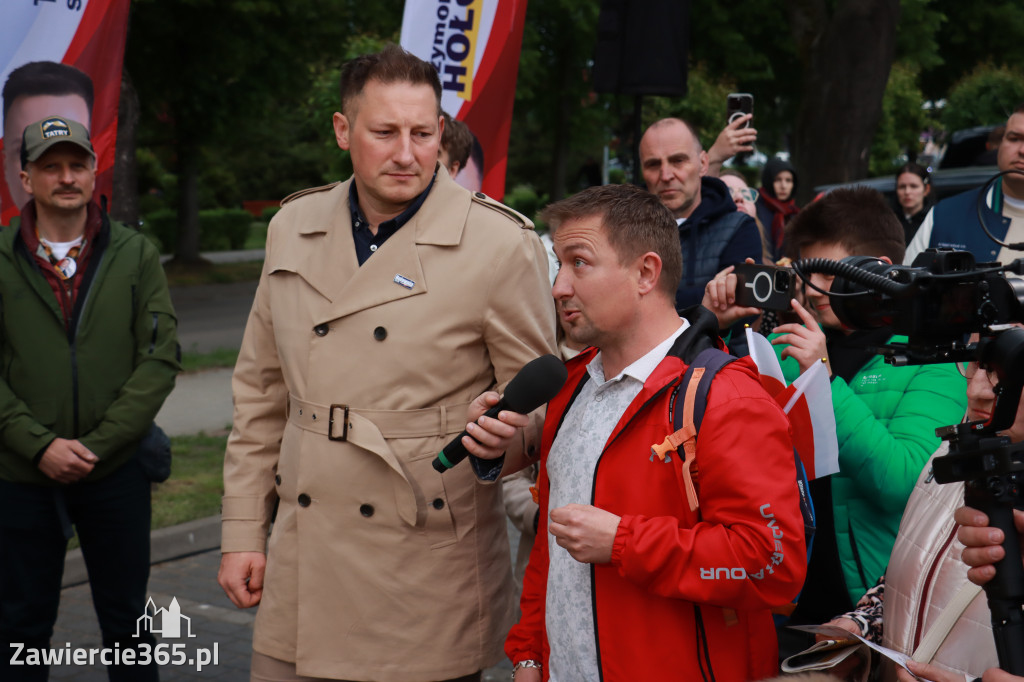 Fotorelacja: Spotkanie otwarte w Zawierciu z Szymonem Hołownia