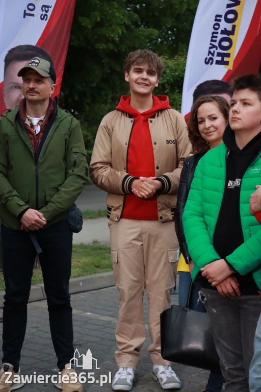Fotorelacja: Spotkanie otwarte w Zawierciu z Szymonem Hołownia