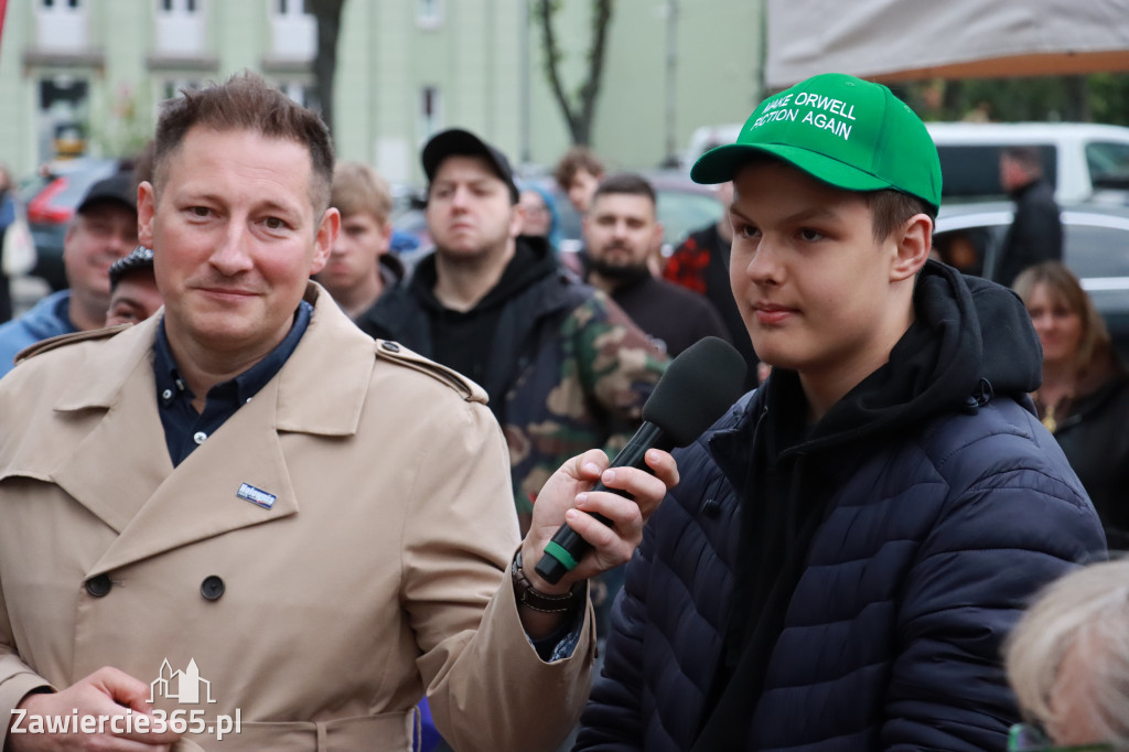 Fotorelacja: Spotkanie otwarte w Zawierciu z Szymonem Hołownia