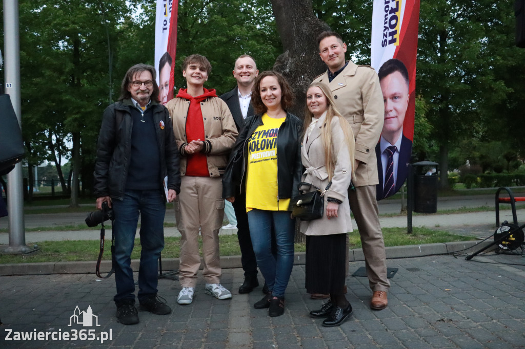 Fotorelacja: Spotkanie otwarte w Zawierciu z Szymonem Hołownia