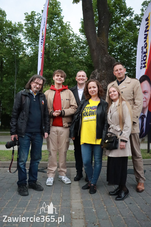Fotorelacja: Spotkanie otwarte w Zawierciu z Szymonem Hołownia
