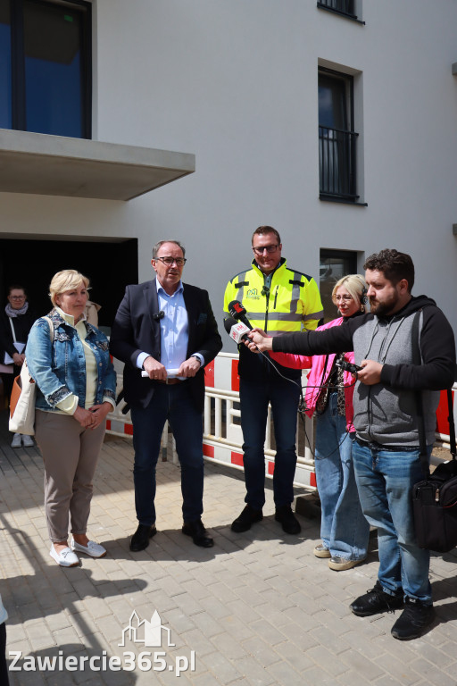 Fotorelacja: Dzień Otwarty w nowoczesnych blokach TBS w Łazach