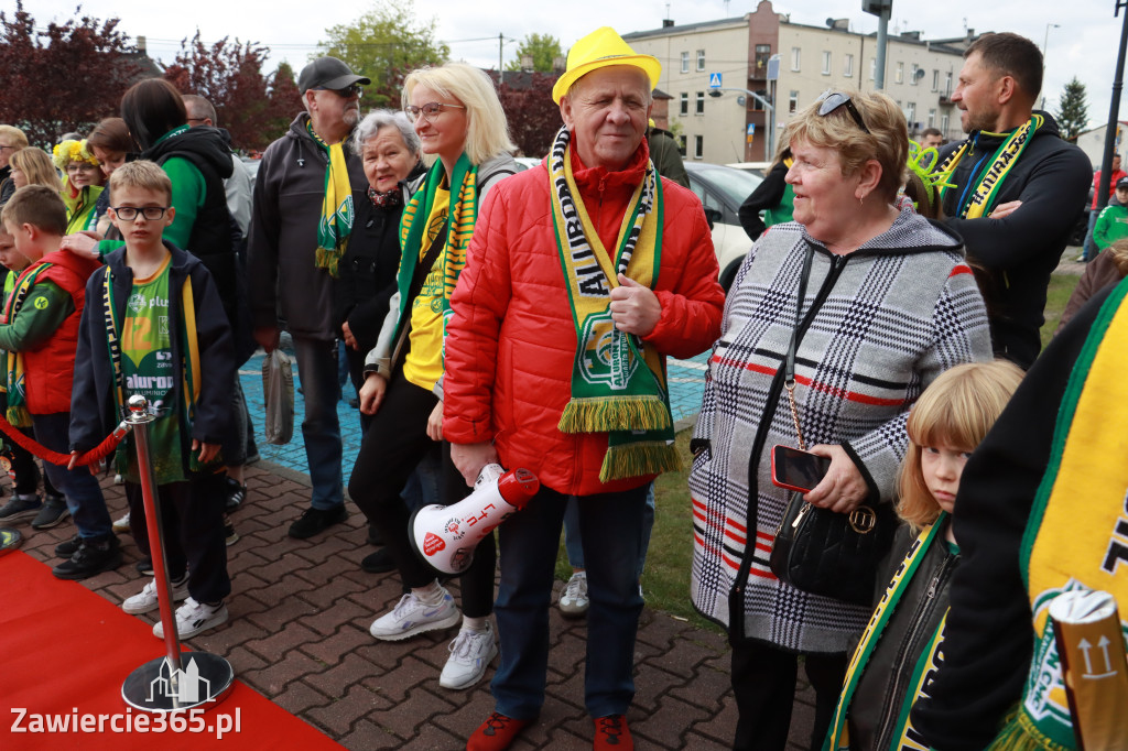 Fotorelacja: Piękne powitanie  Aluron CMC Warta Zawiercie
