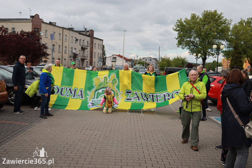 Fotorelacja: Piękne powitanie  Aluron CMC Warta Zawiercie