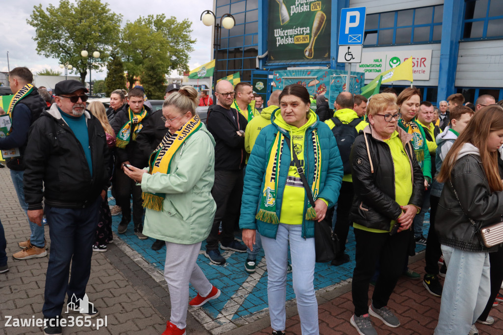 Fotorelacja: Piękne powitanie  Aluron CMC Warta Zawiercie