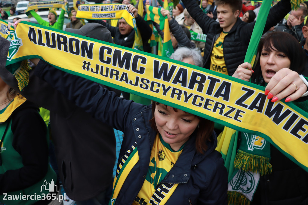 Fotorelacja: Piękne powitanie  Aluron CMC Warta Zawiercie