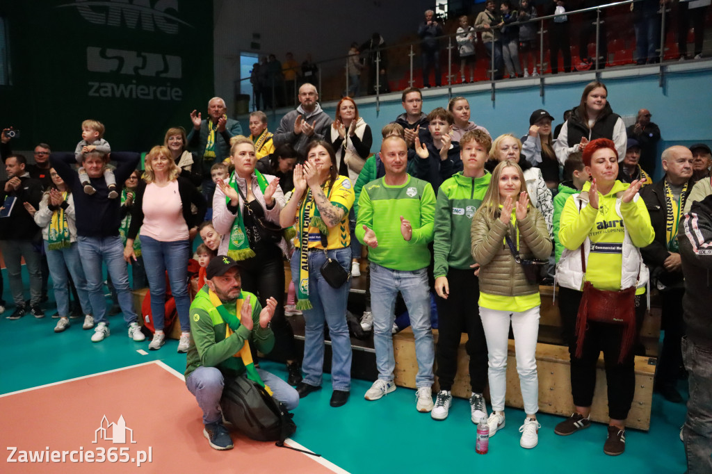 Fotorelacja: Piękne powitanie  Aluron CMC Warta Zawiercie