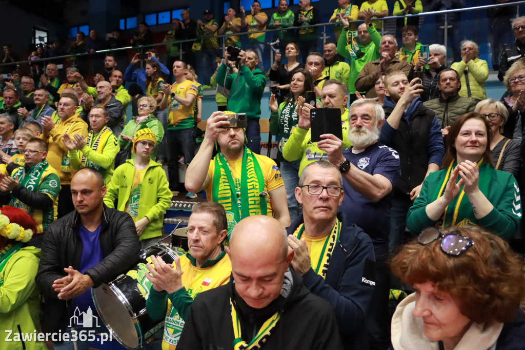 Fotorelacja: Piękne powitanie  Aluron CMC Warta Zawiercie