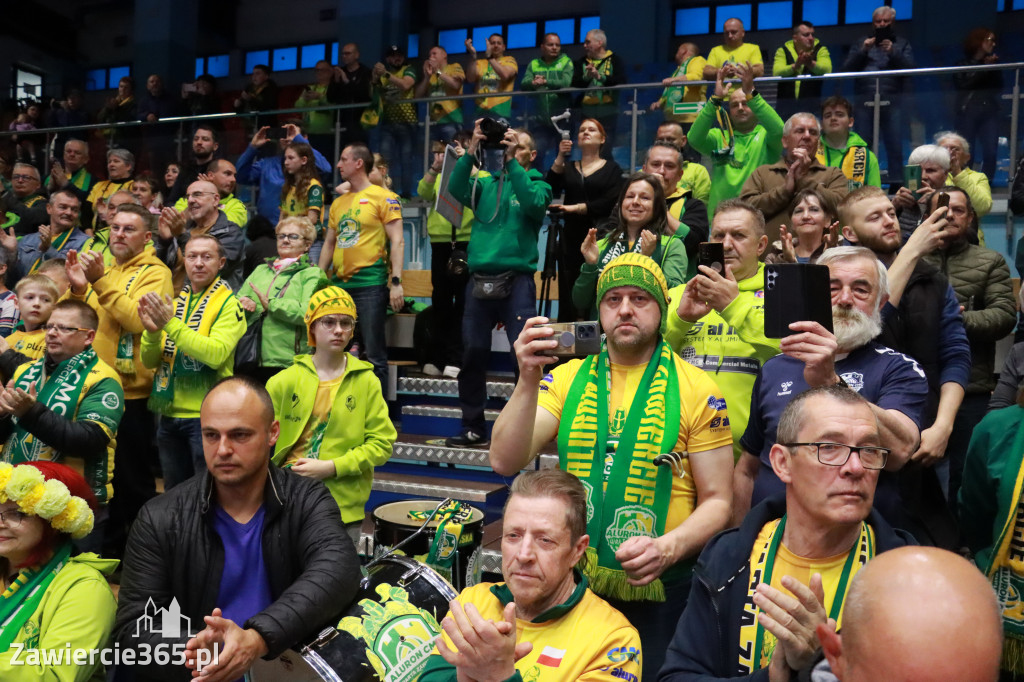 Fotorelacja: Piękne powitanie  Aluron CMC Warta Zawiercie